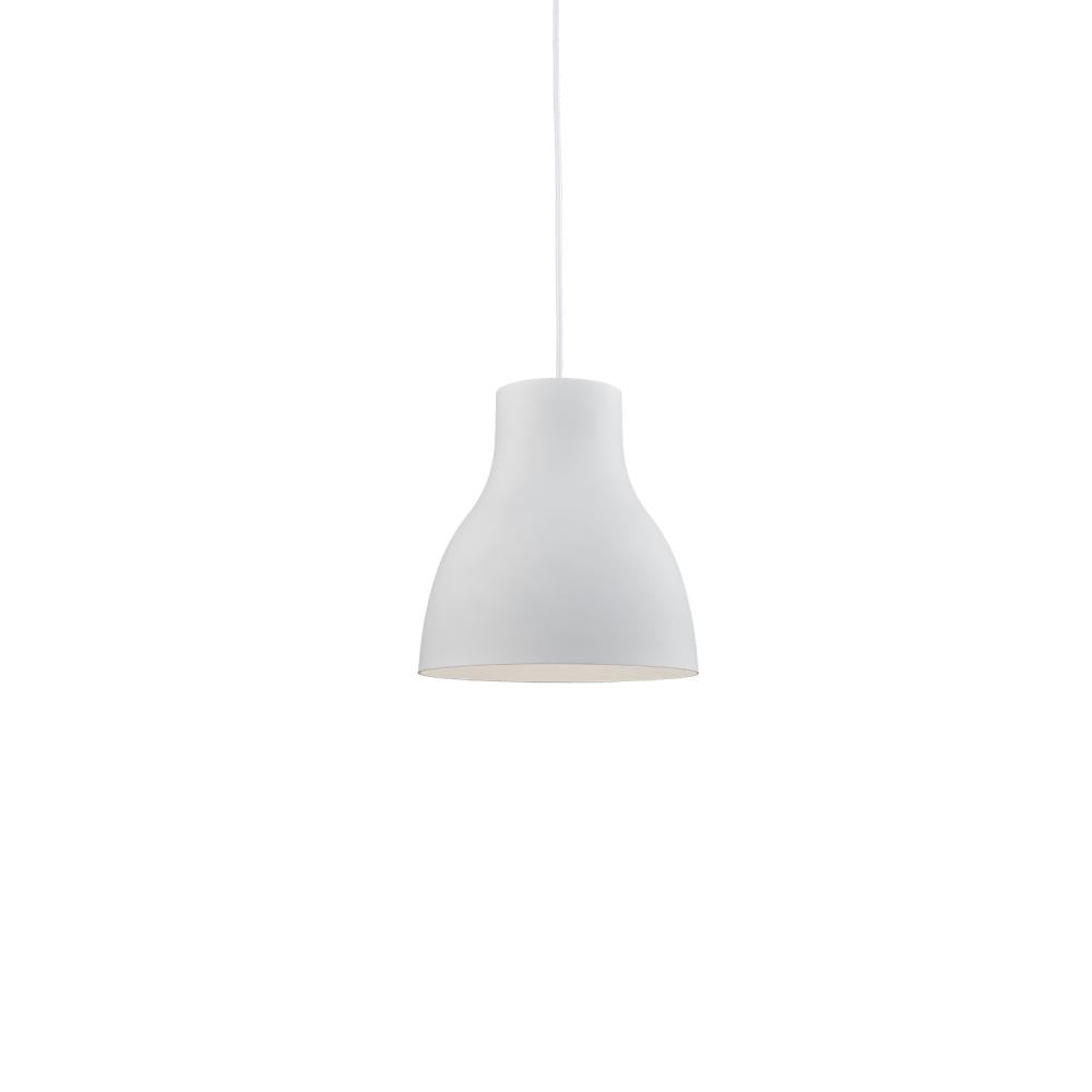 Kuzco Lighting 494213-WH Pendant, 1 Light, Cradle, White