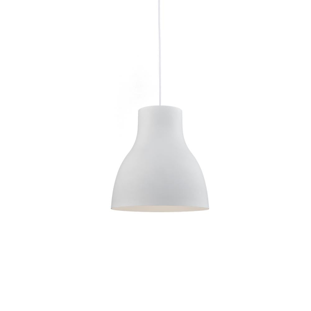 Kuzco Lighting 494216-WH Pendant, 16-in, 1 Light, White