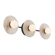 ALORA Lighting WV346322 Urban Bronze/Alabaster LED Wall/Vanity Light Fixture, UL Damp Rated, Urban Bronze/Alabaster