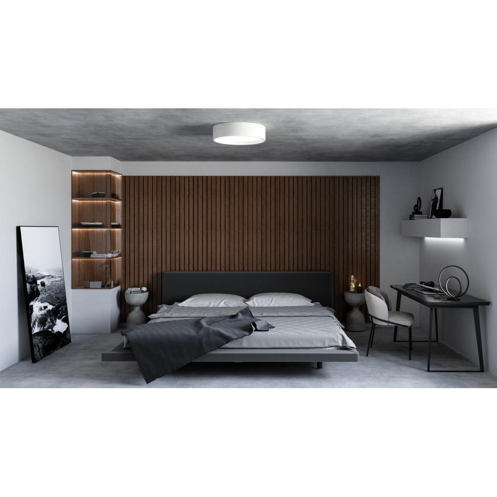 Kuzco Dalton FM7920-WH-5CCT Flush Mount, UL Damp Rated, White