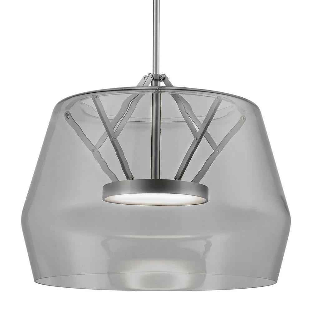 Kuzco Lighting Inc. DECO PD61418-SM/BN Pendant Transitional - Smoked Brushed Nickel