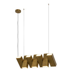 Kuzco Lighting LP17435-VB-UNV Linear Pendant, Vintage Brass, 35-in LED