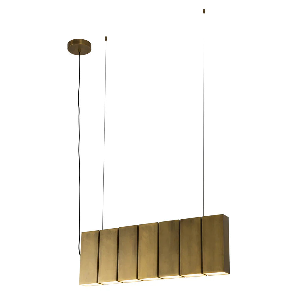 Kuzco Lighting LP17435-VB-UNV Linear Pendant, Vintage Brass, 35-in LED