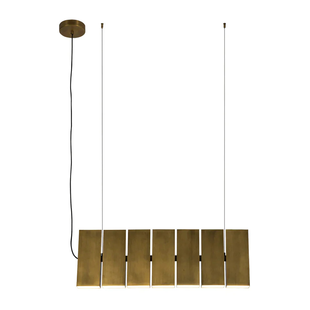 Kuzco Lighting LP17435-VB-UNV Linear Pendant, Vintage Brass, 35-in LED