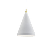 Kuzco Lighting Inc. DOROTHY 492722-WH/GD Pendant Transitional - White With Gold