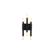 Kuzco Draven WS19707-BK Wall Sconce, 7-in, Black