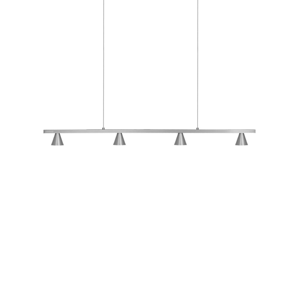 Kuzco Lighting LP19937-BN Linear Pendant, 21W, Brushed Nickel