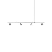 Kuzco Lighting LP19937-BN Linear Pendant, 21W, Brushed Nickel