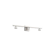 Kuzco Dune VL19931-BN Vanity Light Fixture, UL Damp Rated, Brushed Nickel