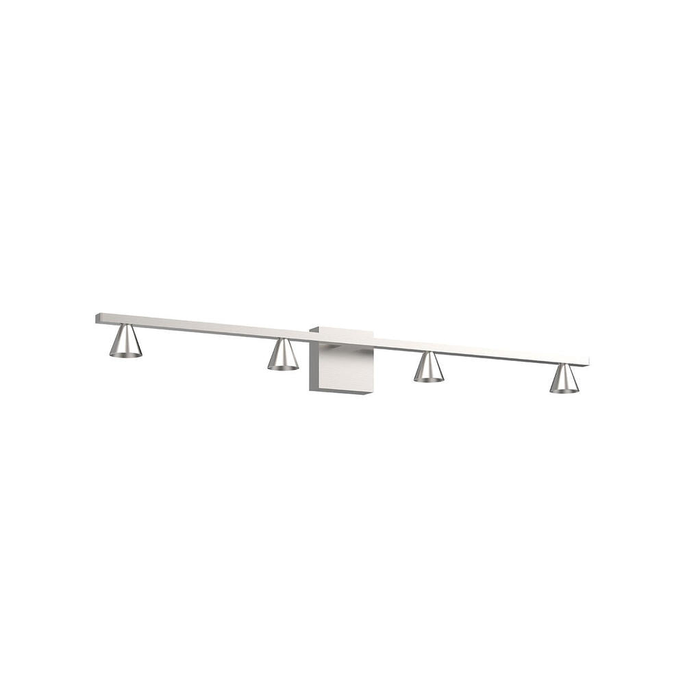 Kuzco Dune VL19941-BN Vanity Light Fixture, UL Damp Rated, Brushed Nickel