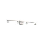 Kuzco Dune VL19941-BN Vanity Light Fixture, UL Damp Rated, Brushed Nickel