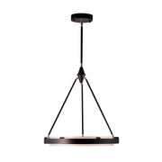 ALORA Lighting PD302724CBSS Pendant, LED, Classic Black/Silver Shimmer