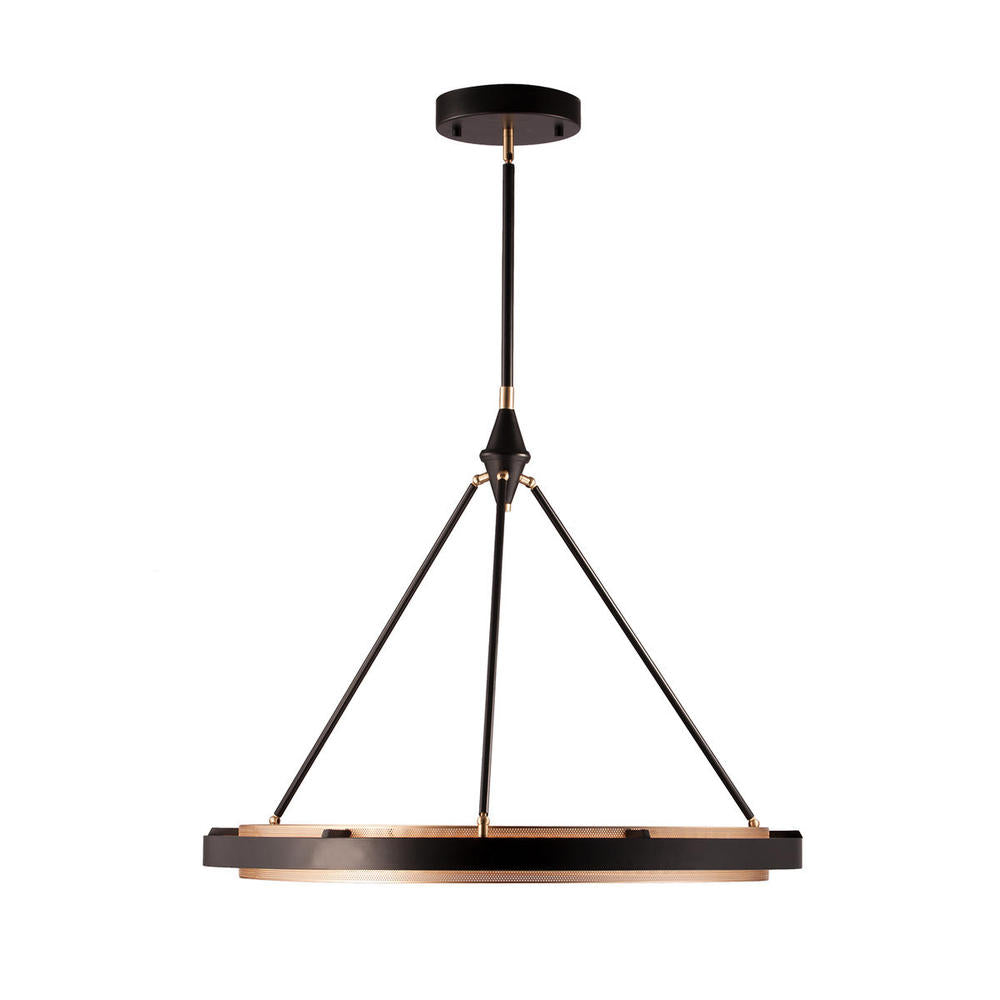 ALORA Lighting PD302732CBGS Pendant, Classic Black/Gold Shimmer, LED
