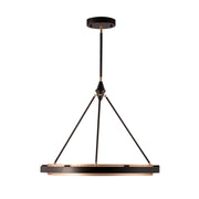 ALORA Lighting PD302732CBGS Pendant, Classic Black/Gold Shimmer, LED