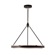 ALORA Lighting PD302732CBSS Pendant, 62W, Classic Black/Silver Shimmer