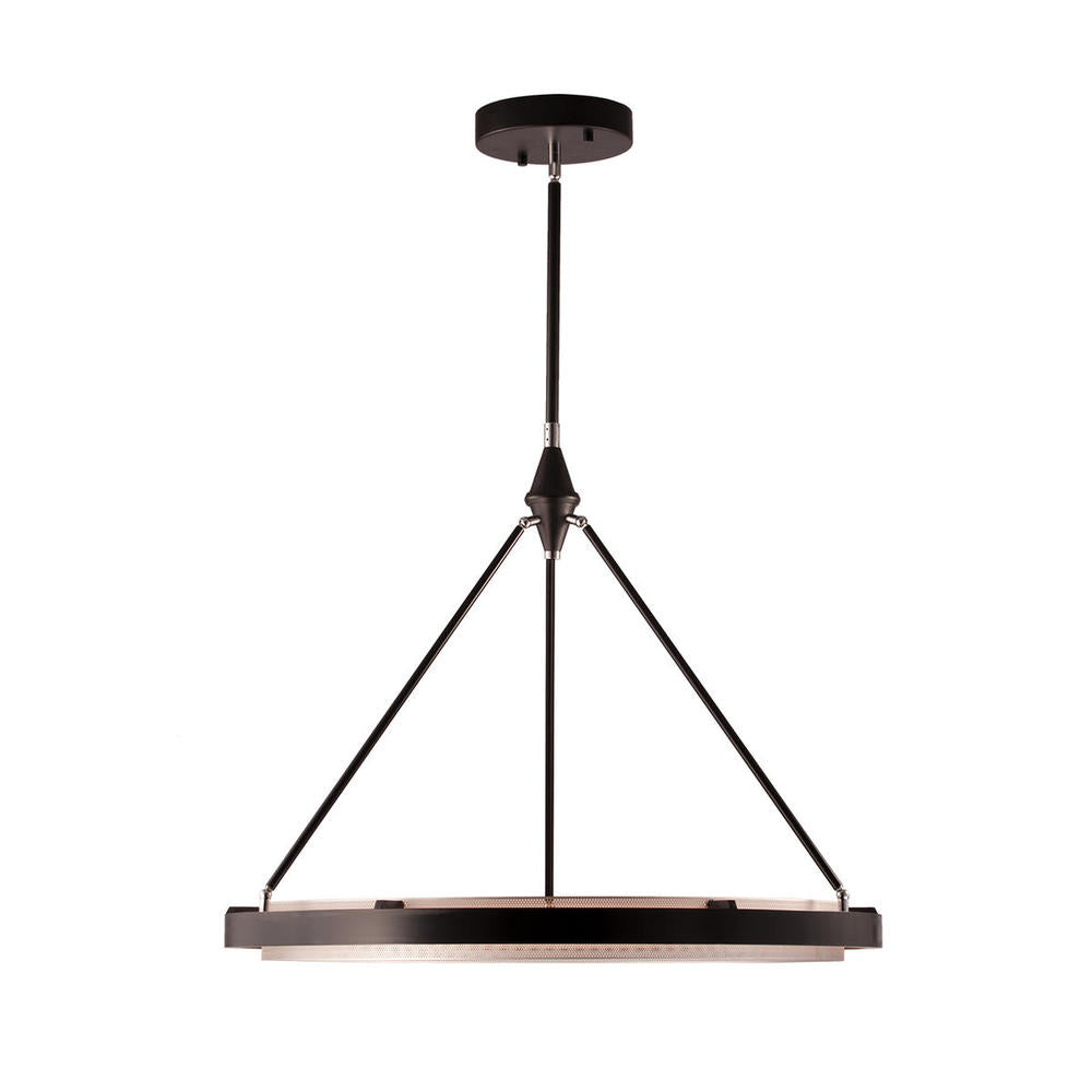 ALORA Lighting PD302732CBSS Pendant, 62W, Classic Black/Silver Shimmer