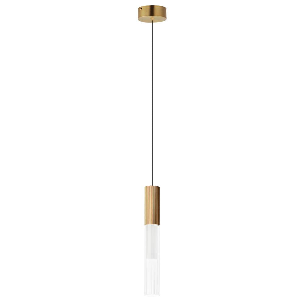ET2 Lighting E11011-144GLD Reeds 1-Light LED Pendant