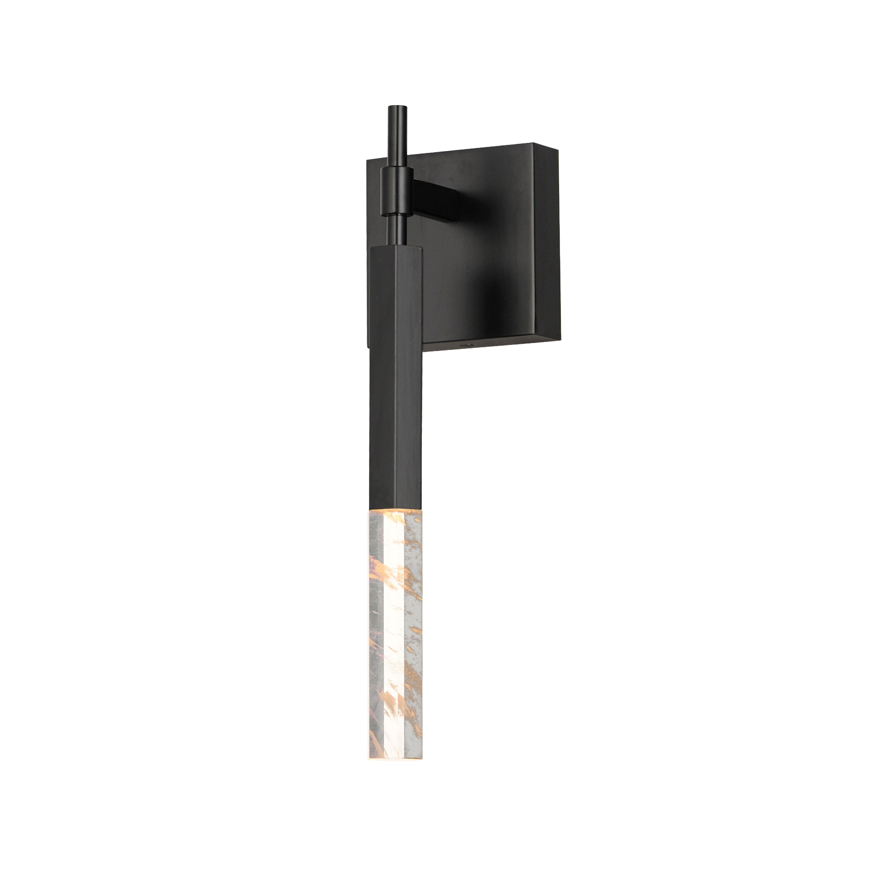 Diaphane 4.75 Inch Wall Sconce – Black – E11030-95BK