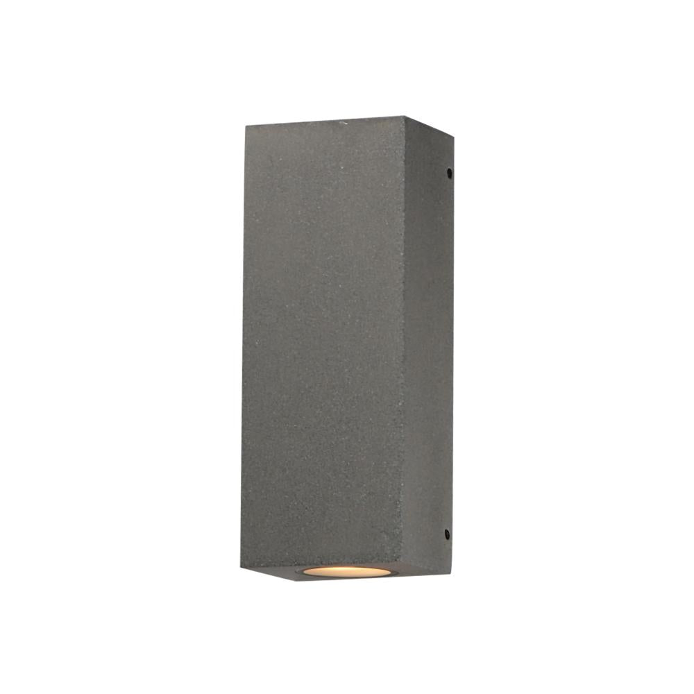 ET2 Lighting E14374-GSN Pilar 2-Light LED Outdoor Wall Sconce