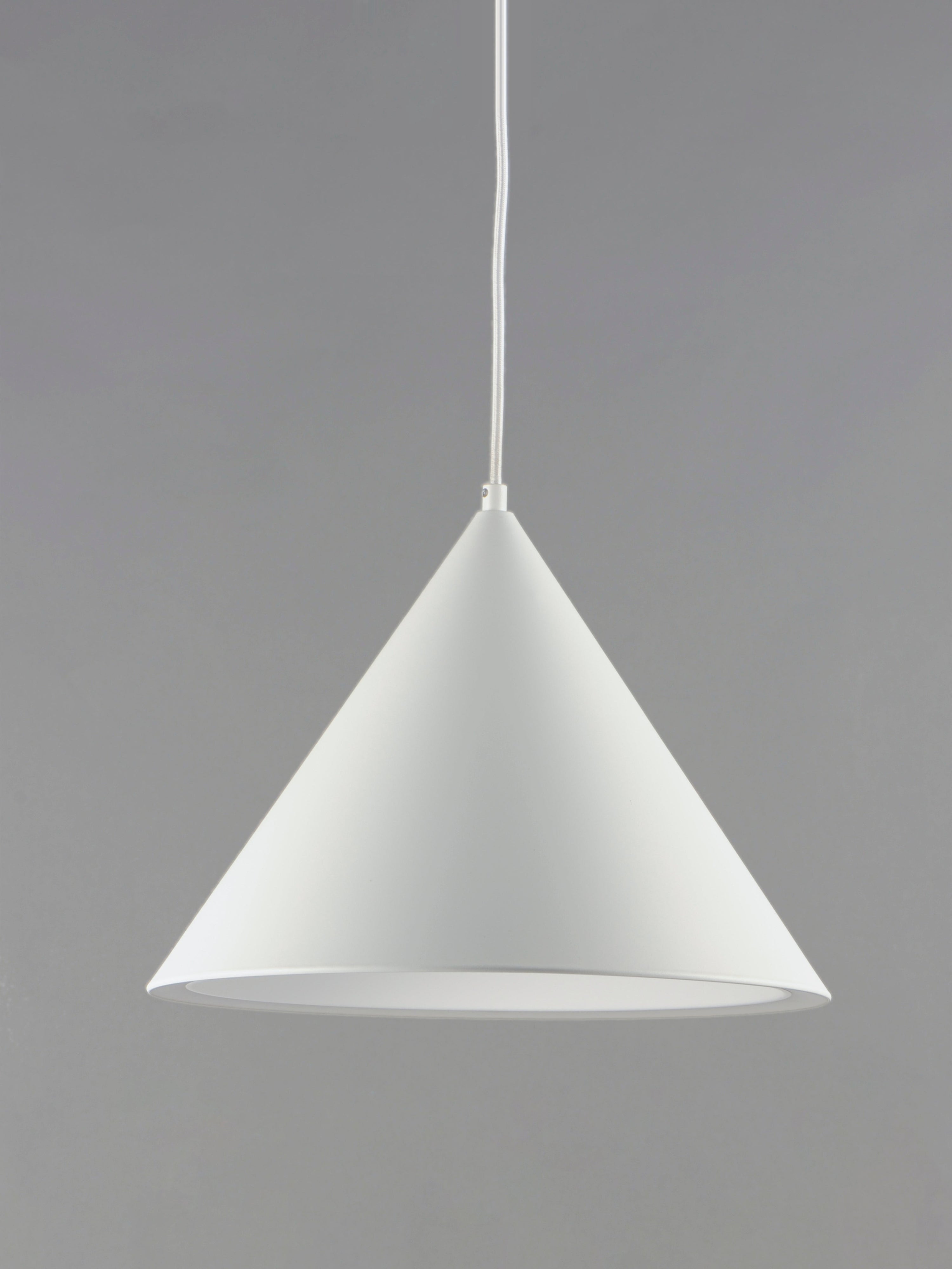 12.5 Inch Pendant – Matte White