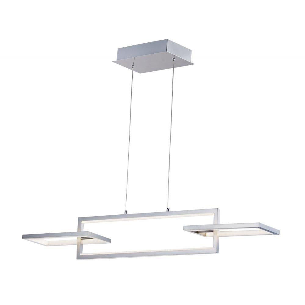 ET2 Lighting E20354-SN Link 3-Light LED Linear Pendant