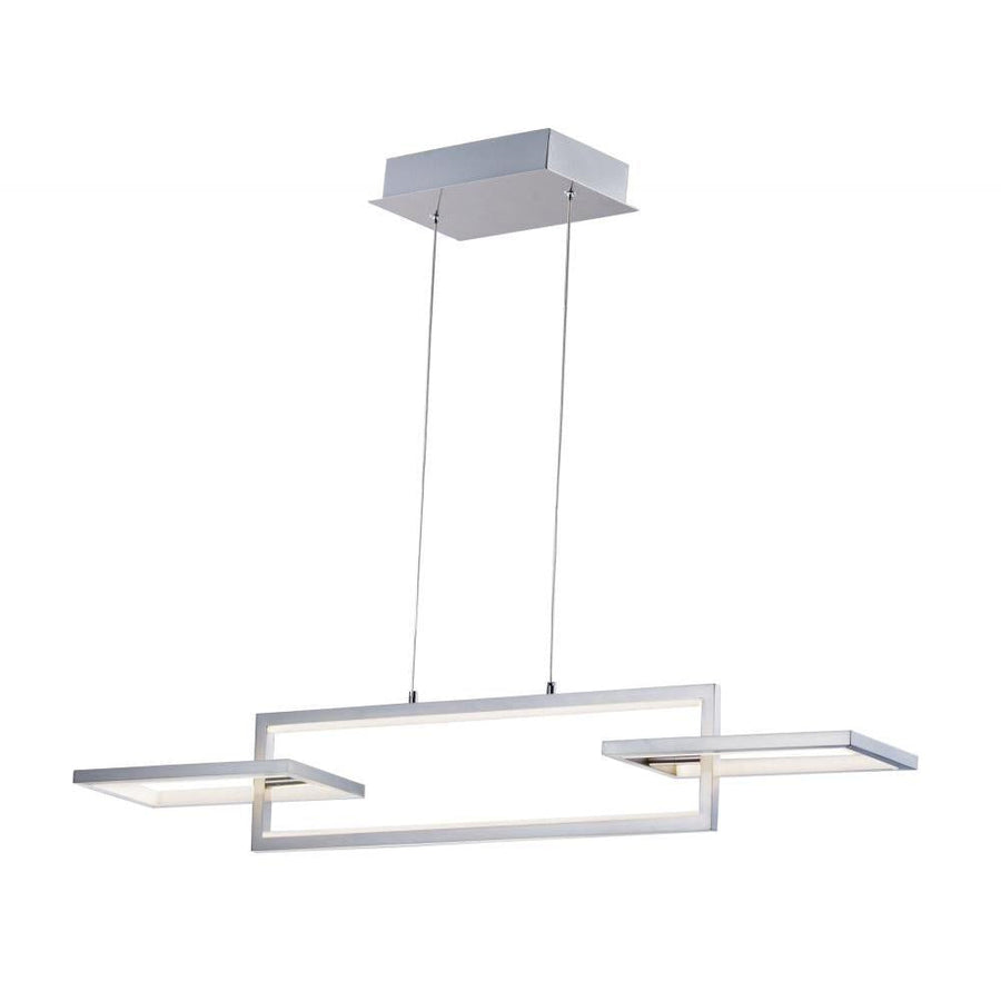 ET2 Lighting E20354-SN Link 3-Light LED Linear Pendant
