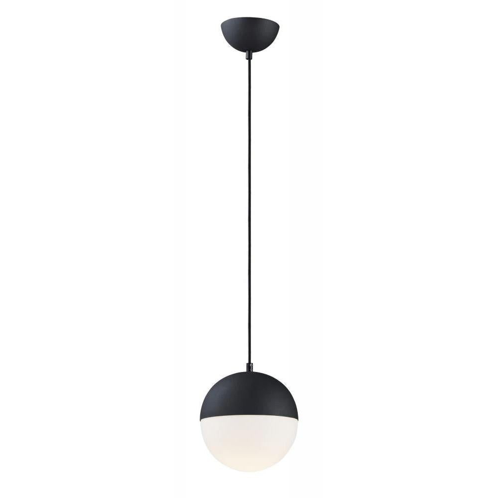 ET2 Lighting E20361-92BK Half Moon Medium LED Pendant