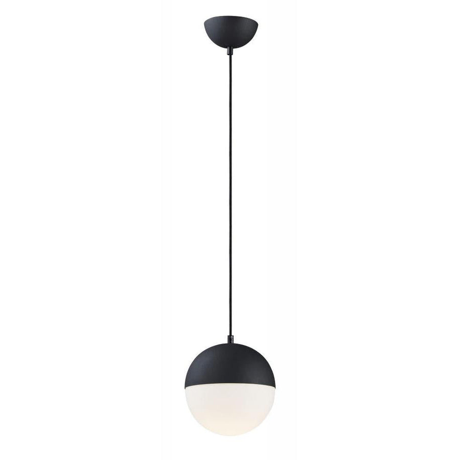 ET2 Lighting E20361-92BK Half Moon Medium LED Pendant