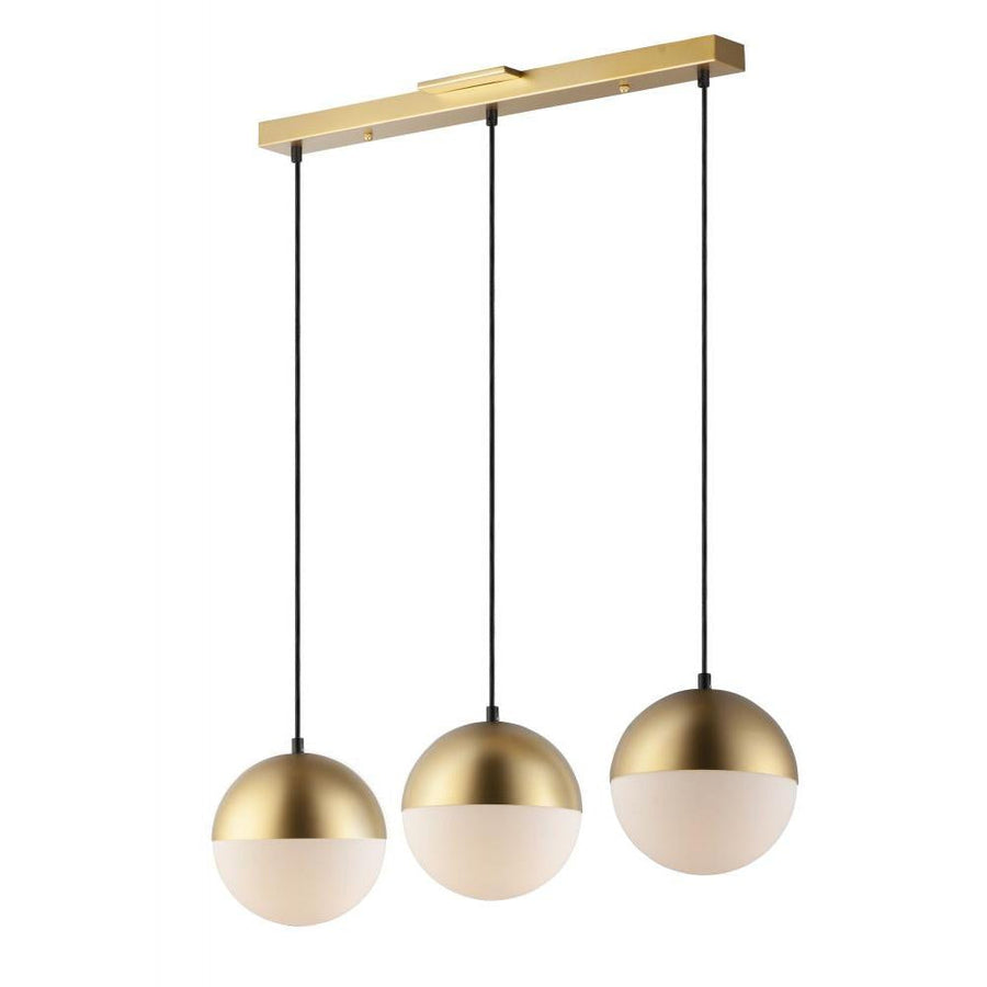 ET2 Lighting E20363-92MG Half Moon 3-Light LED Pendant