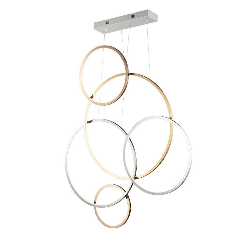 ET2 Lighting E20375-MPLT Union LED 5-Light Pendant