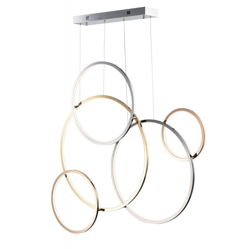 ET2 Lighting E20377-MPLT Union LED 5-Light Pendant