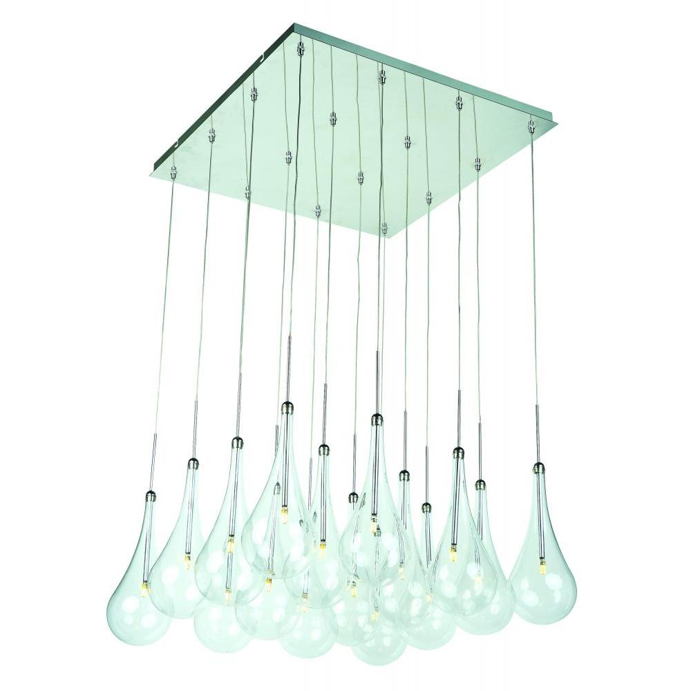 ET2 Lighting E20517-18PC Larmes 16-Light LED Pendant