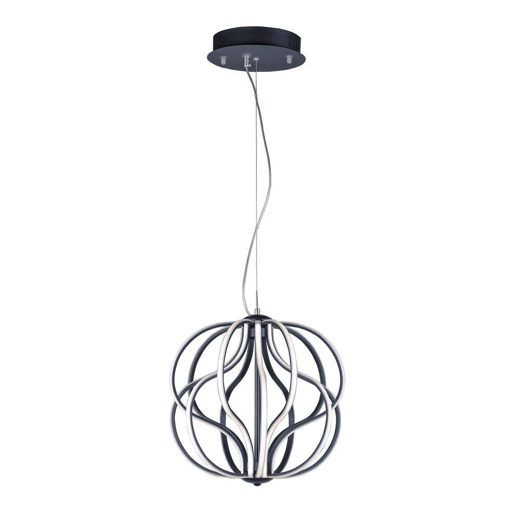 ET2 Lighting E21174-BK Aura 17" LED Pendant