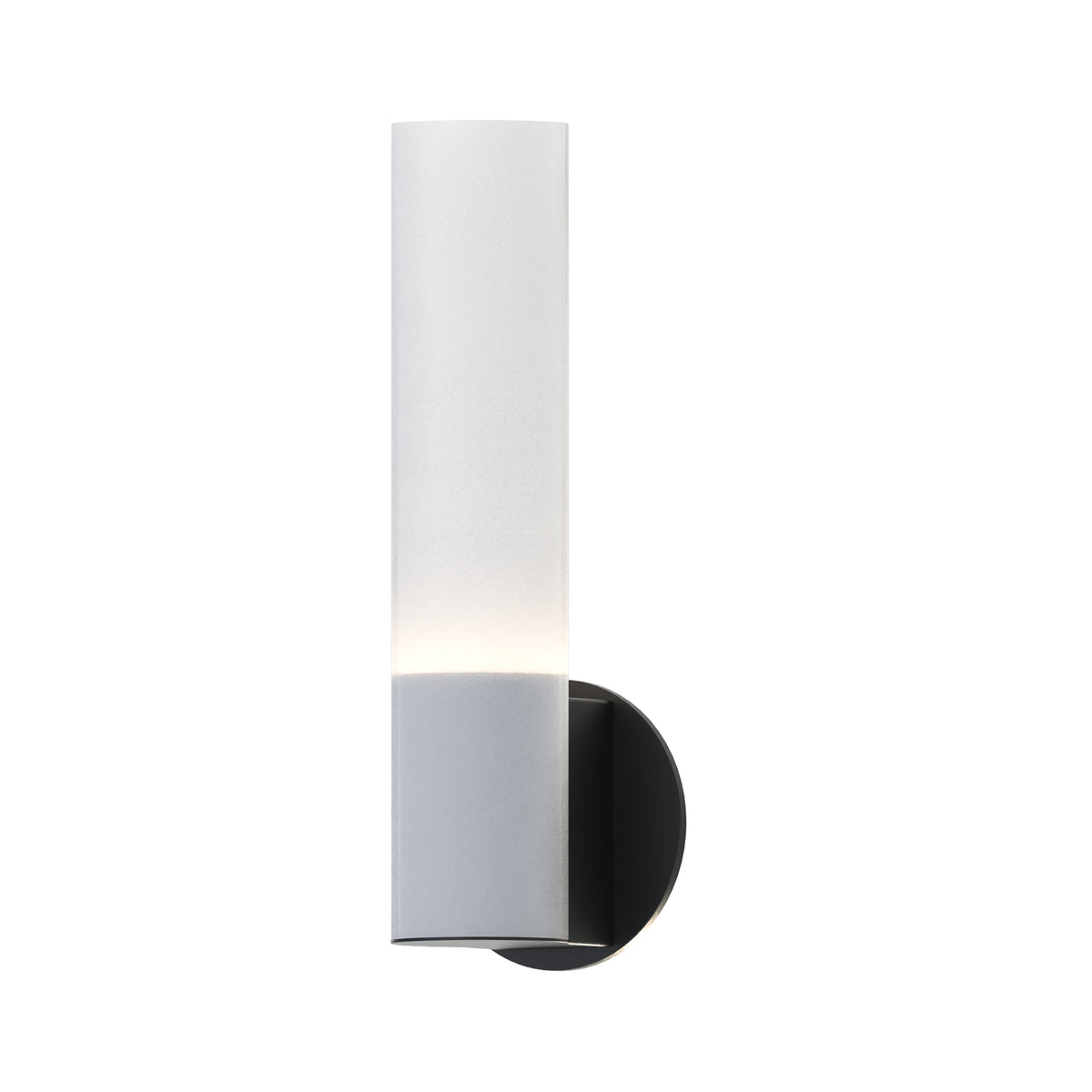 ET2 Lighting E21180-54BK Highball Frosted LED Wall Sconce