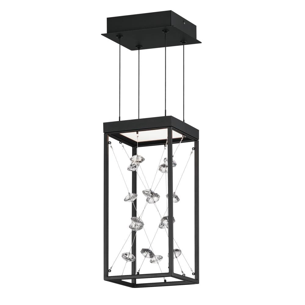 ET2 Lighting E21251-20BK Entanglement 1-Light LED Pendant