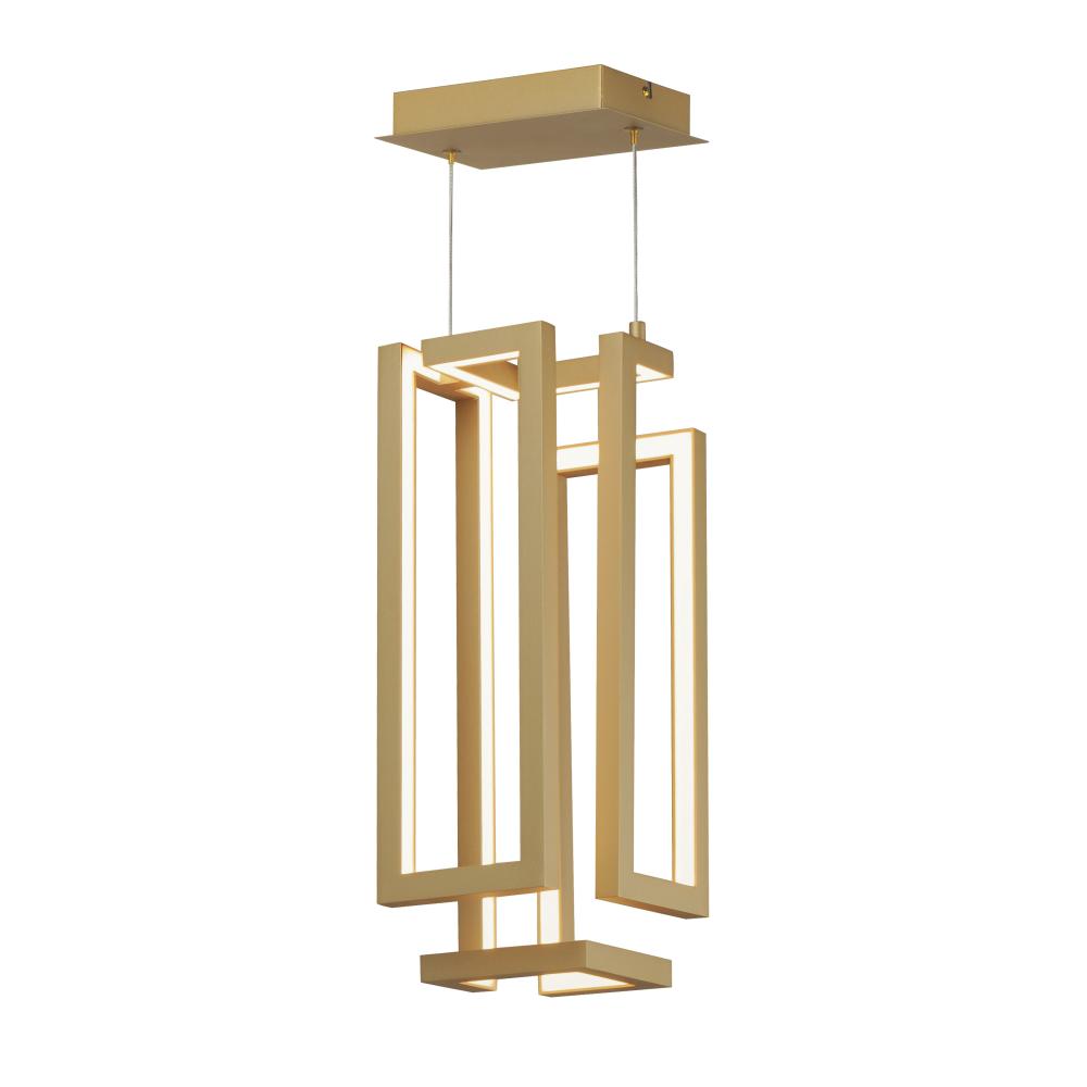 ET2 Lighting E21261-GLD Penrose 18" LED Pendant
