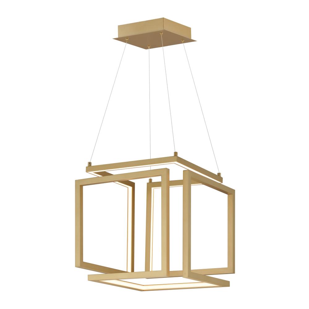 ET2 Lighting E21262-GLD Penrose 16" LED Pendant