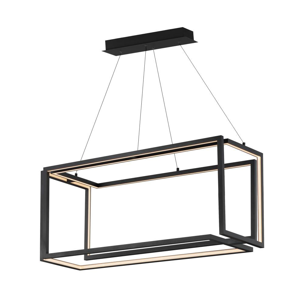 ET2 Lighting E21266-BK Penrose LED Linear LED Pendant