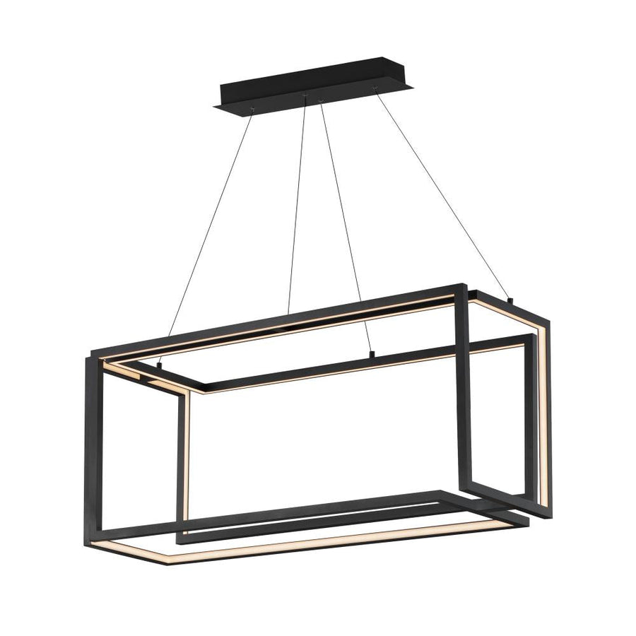 ET2 Lighting E21266-BK Penrose LED Linear LED Pendant