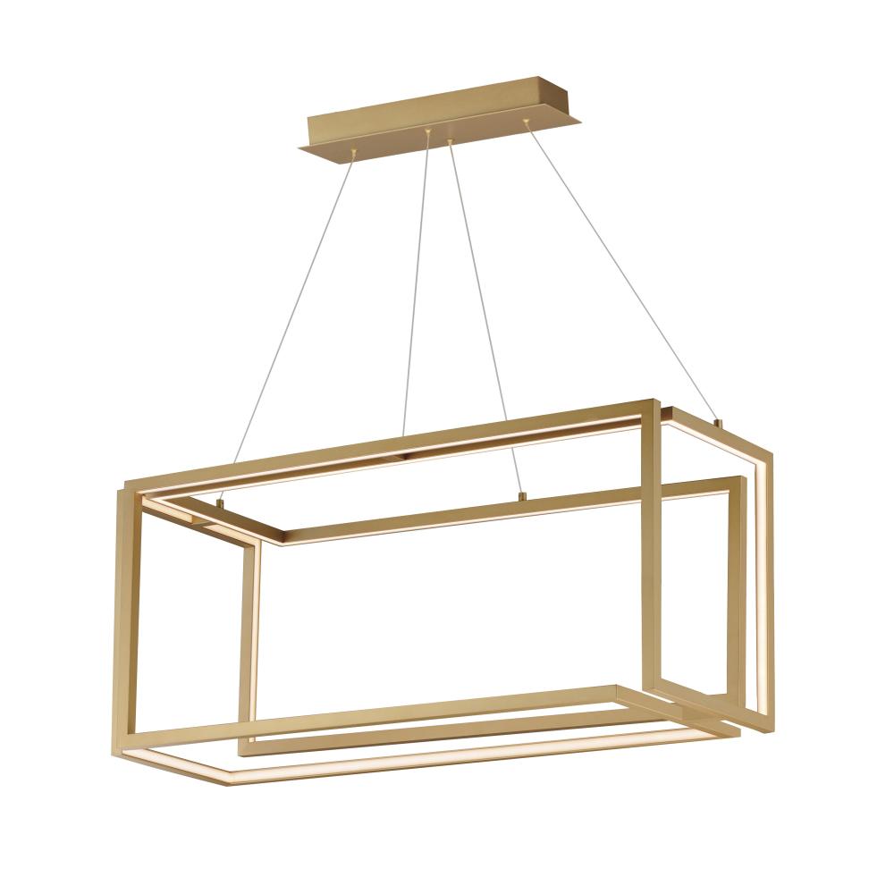 ET2 Lighting E21266-GLD Penrose LED Linear LED Pendant