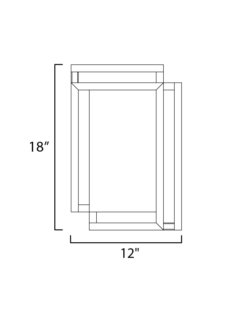 12 Inch Wall Sconce – Gold