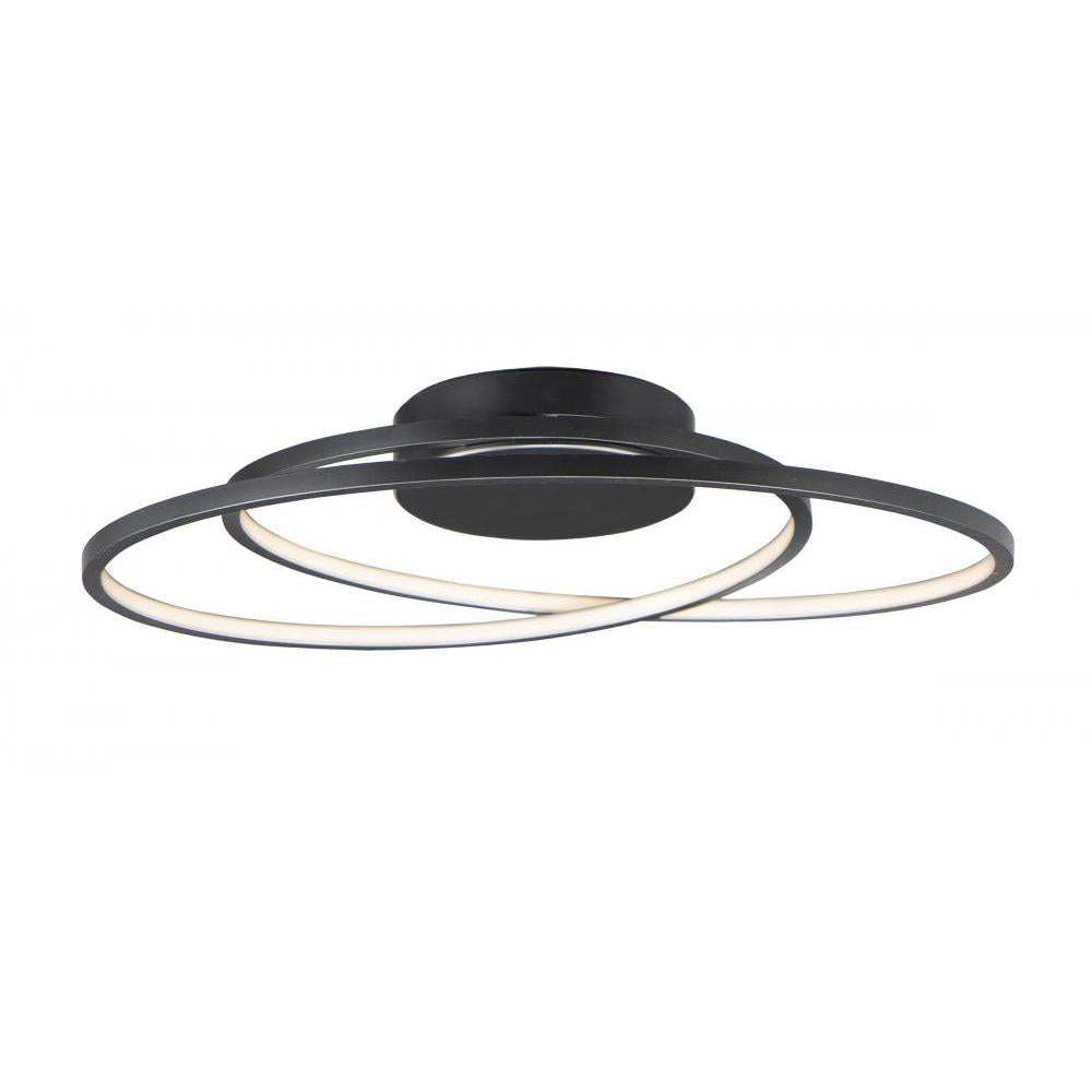 ET2 Lighting E21322-BK Cycle 24" LED Flush Mount