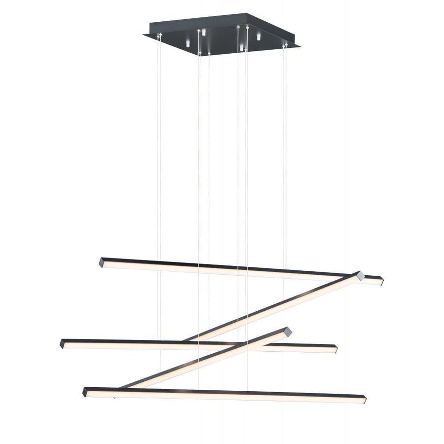 ET2 Lighting E21375-BK Hover 5-Light LED Pendant
