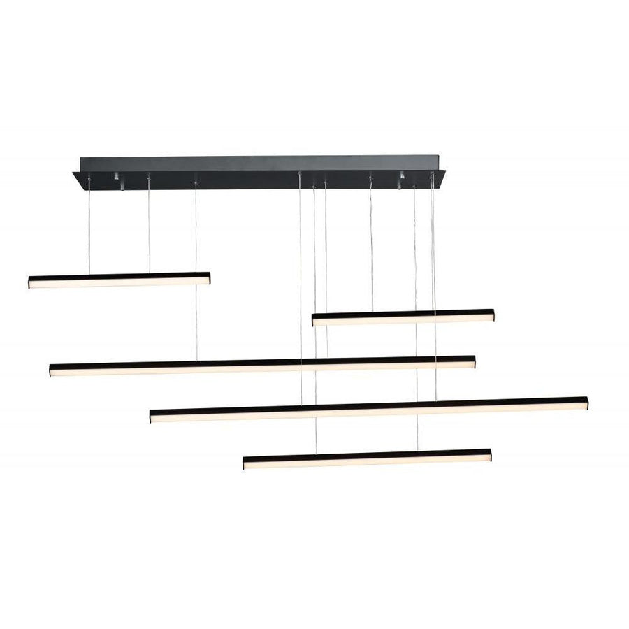 ET2 Lighting E21376-BK Hover 5-Light LED Pendant
