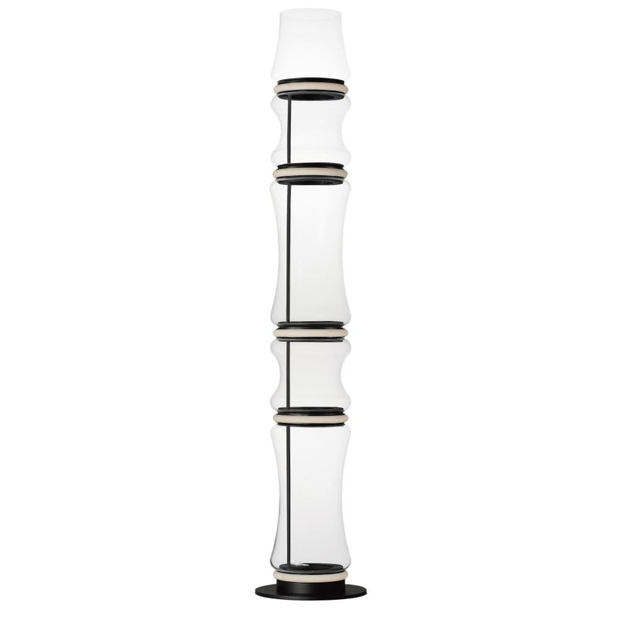 ET2 Lighting E21389-18BK Syndicate 5-Light LED Floor Lamp