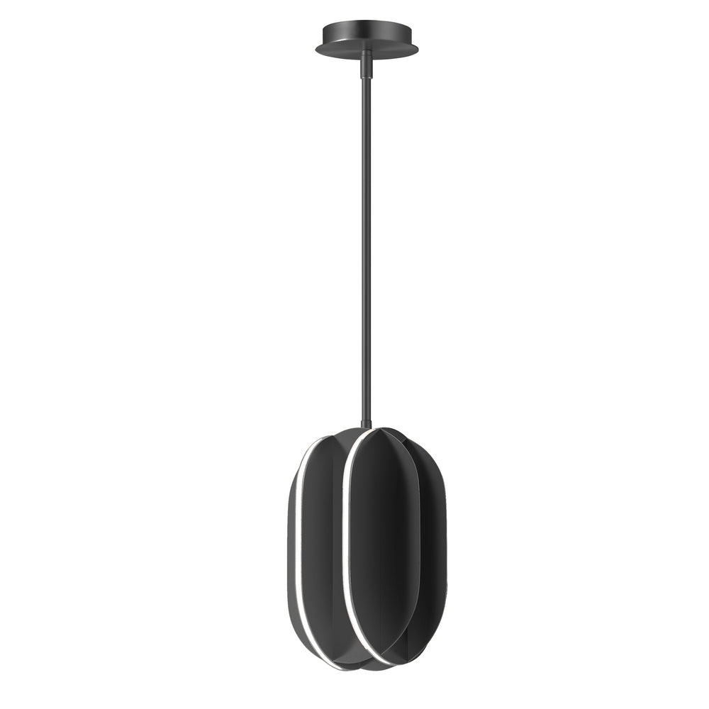 ET2 Lighting E21484-BK Interval LED Small Ellipse Pendant