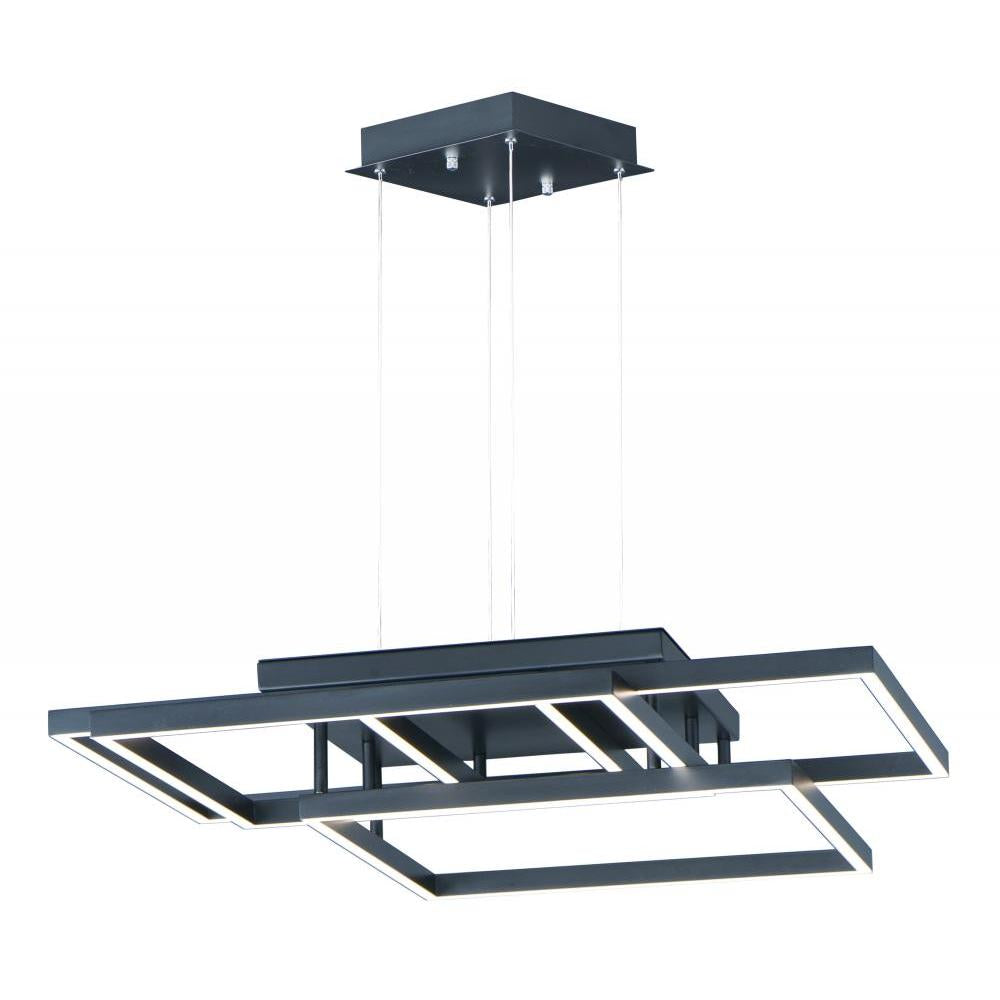 ET2 Lighting E21516-BK Traverse LED Pendant