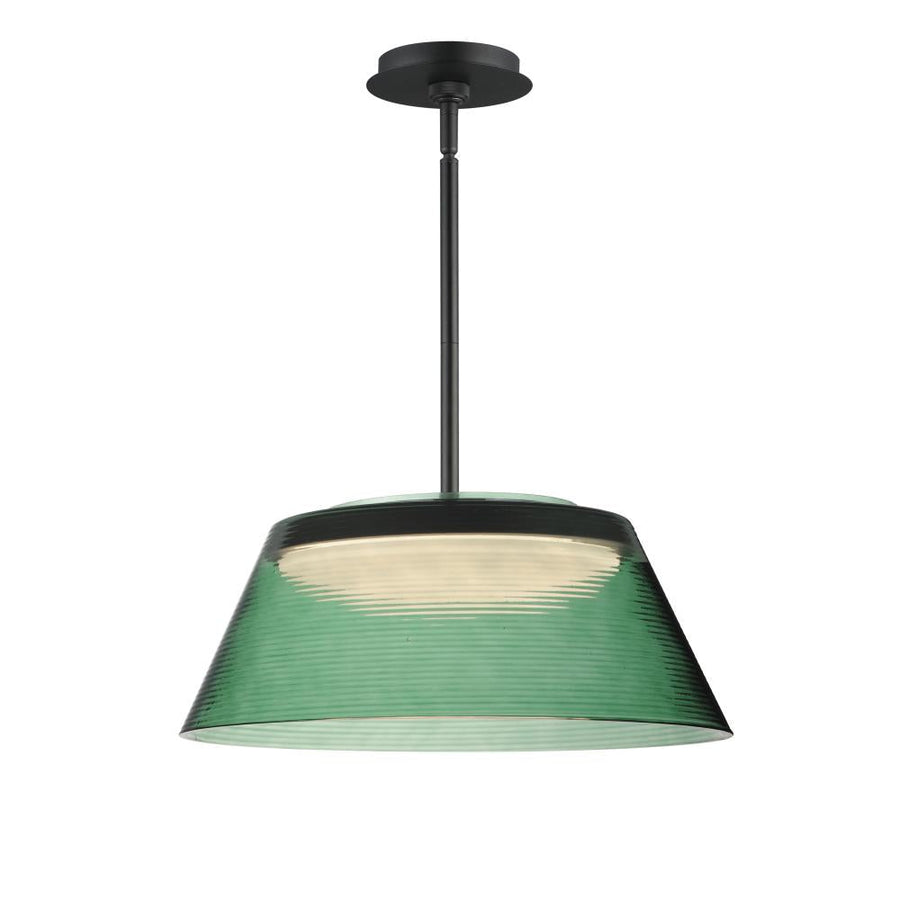 ET2 Lighting E22088-04BK Jensen 18" LED Pendant