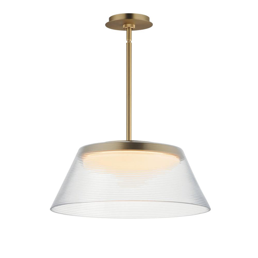 ET2 Lighting E22088-144SBR Jensen 18" LED Pendant