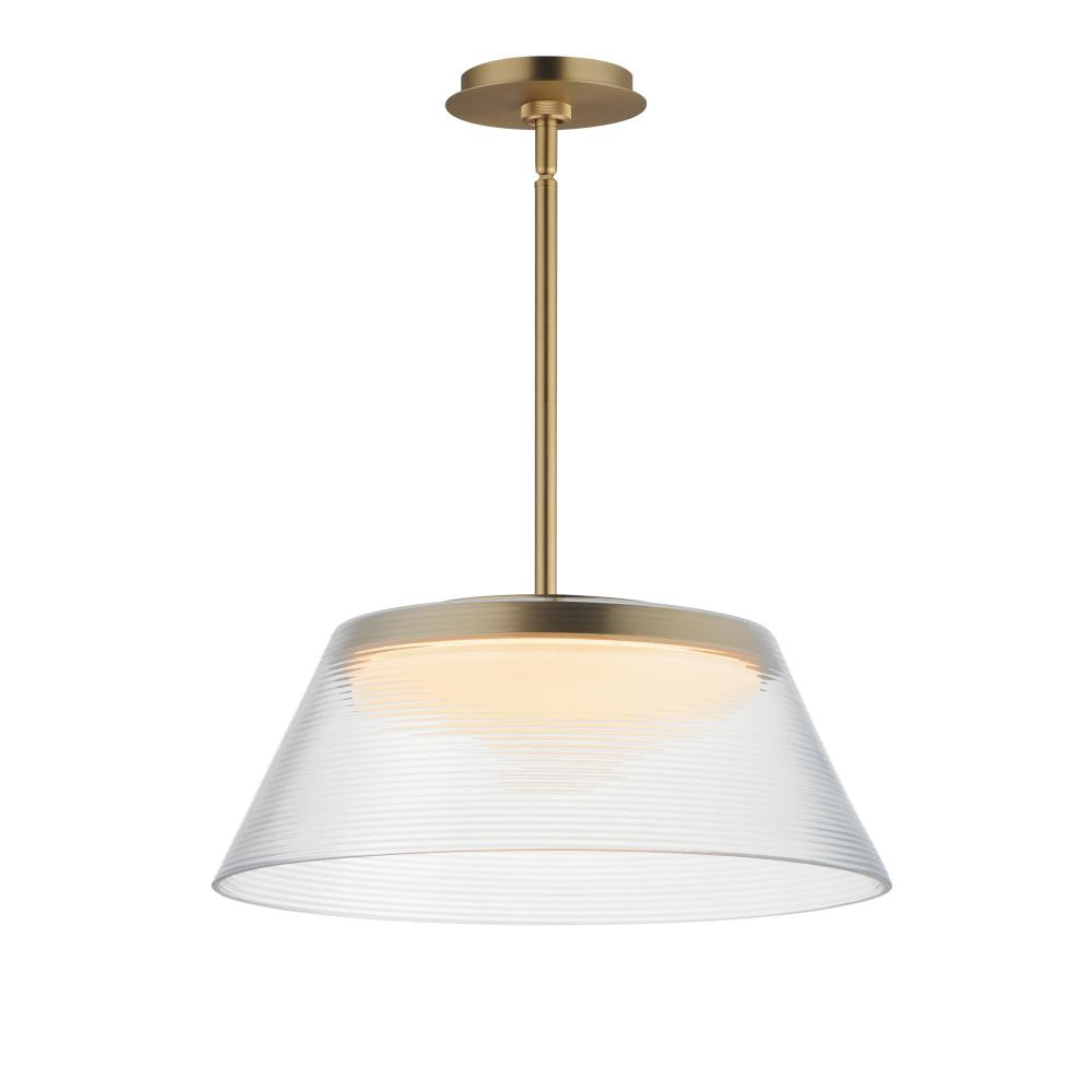 ET2 Lighting E22088-144SBR Jensen 18" LED Pendant